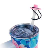 Cowboy Hat Silicone Straw Topper