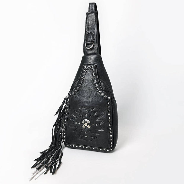 Western Leather Sling Bag ADBGM747