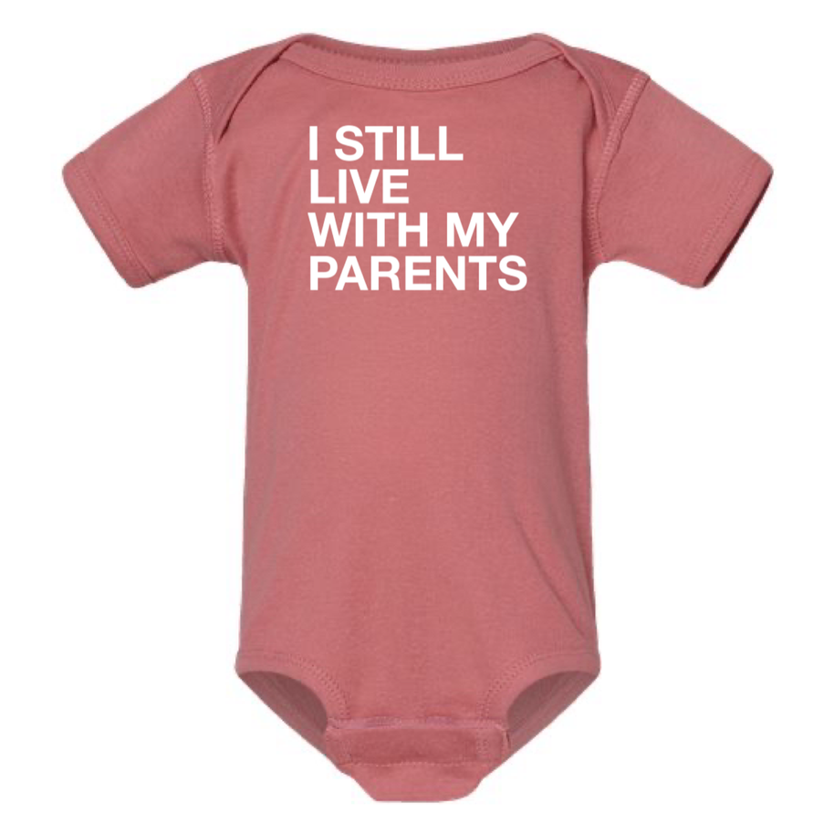 Live with Parents Onesie