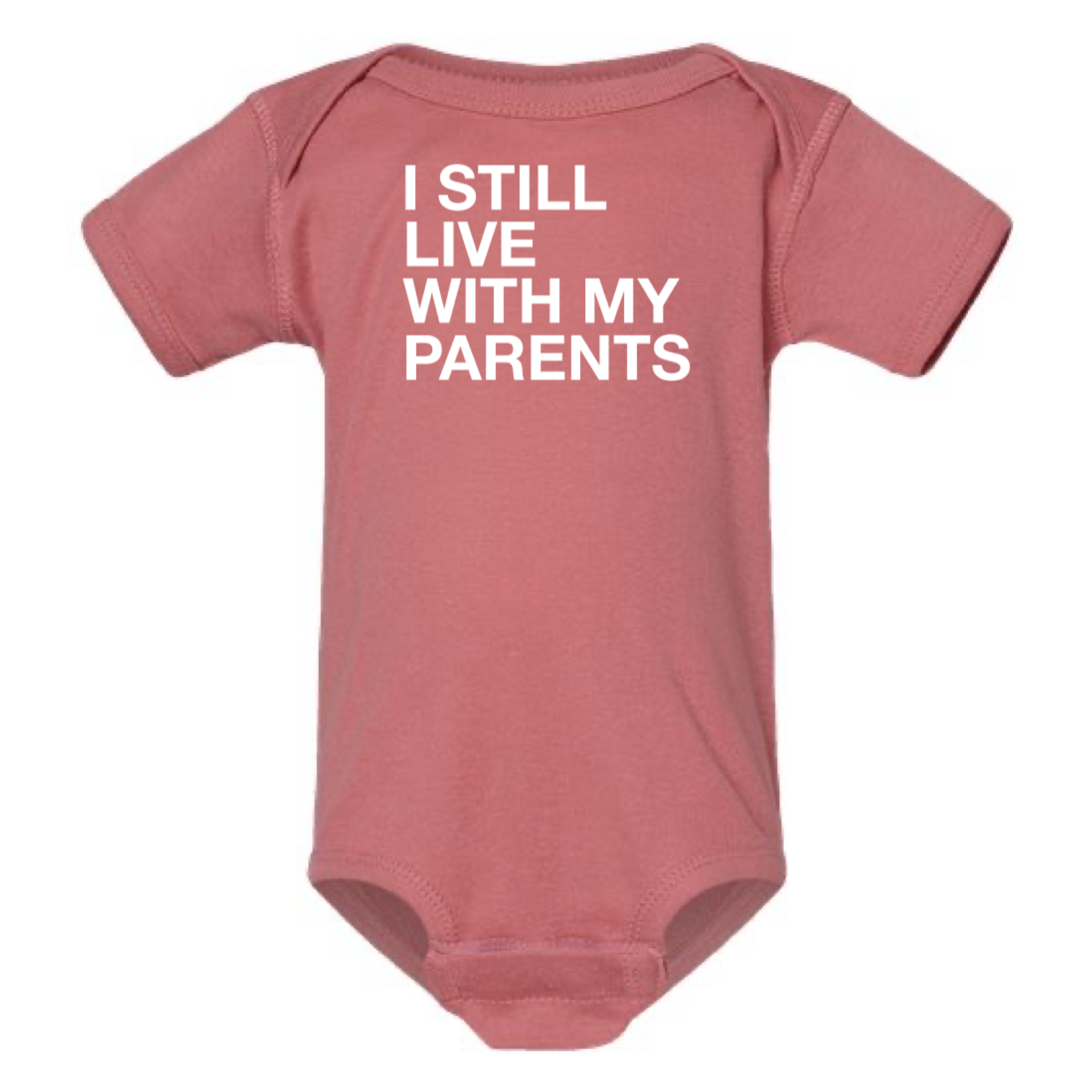Live with Parents Onesie