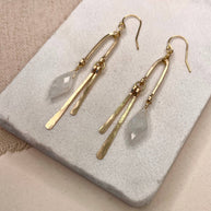 Diamond and Tine Earring
