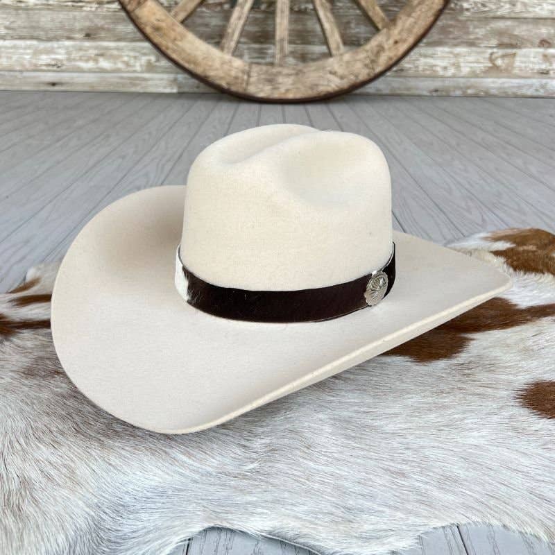 Cowhide Hat Band