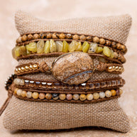 Kelly Wrap Bracelet: Pink