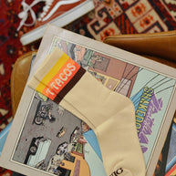 Taco Van Striped Crew Socks