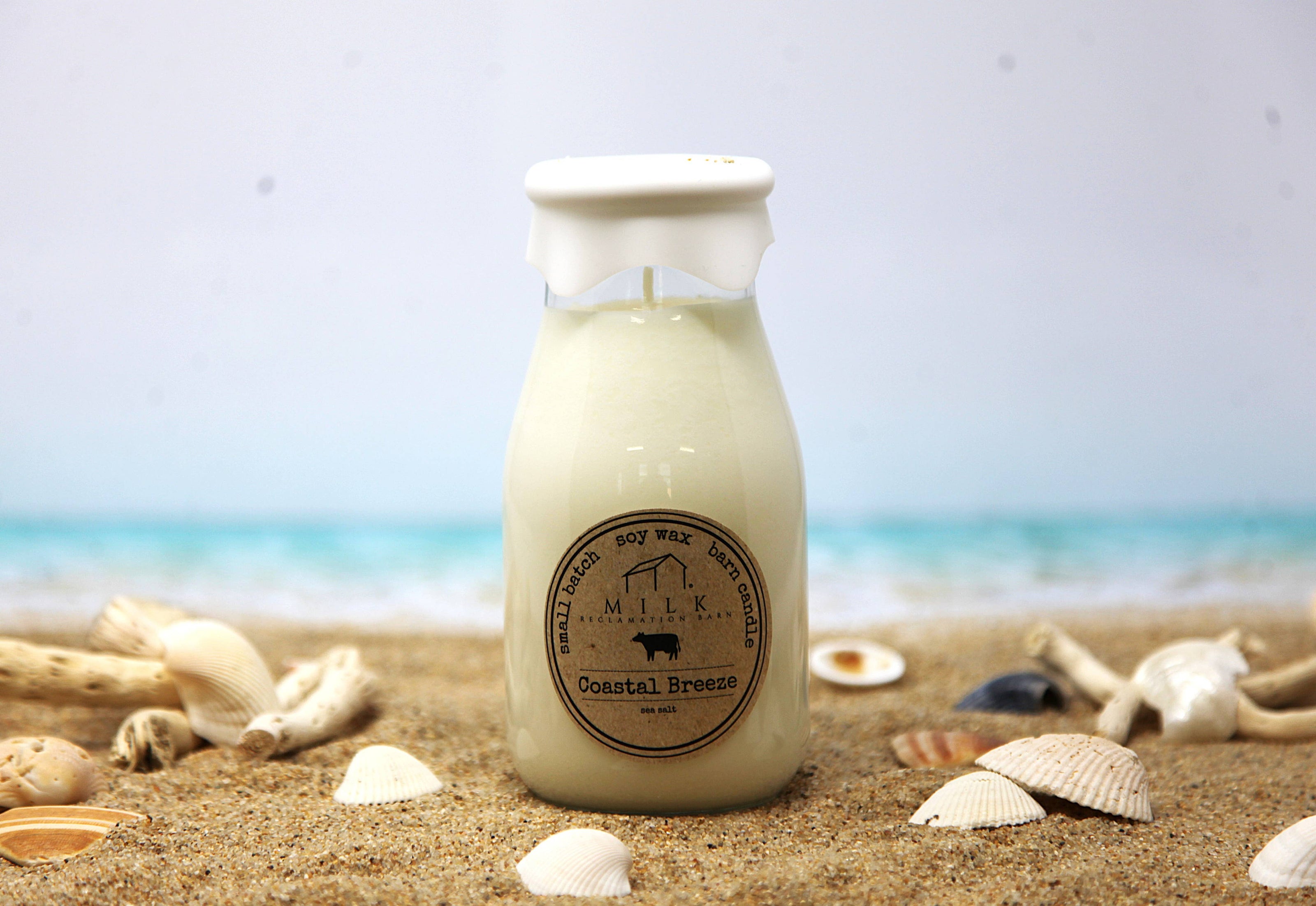 Milk Bottle Candle 13 oz