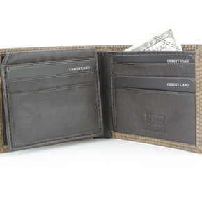 Men’s Bi-Fold Wallet with Deer