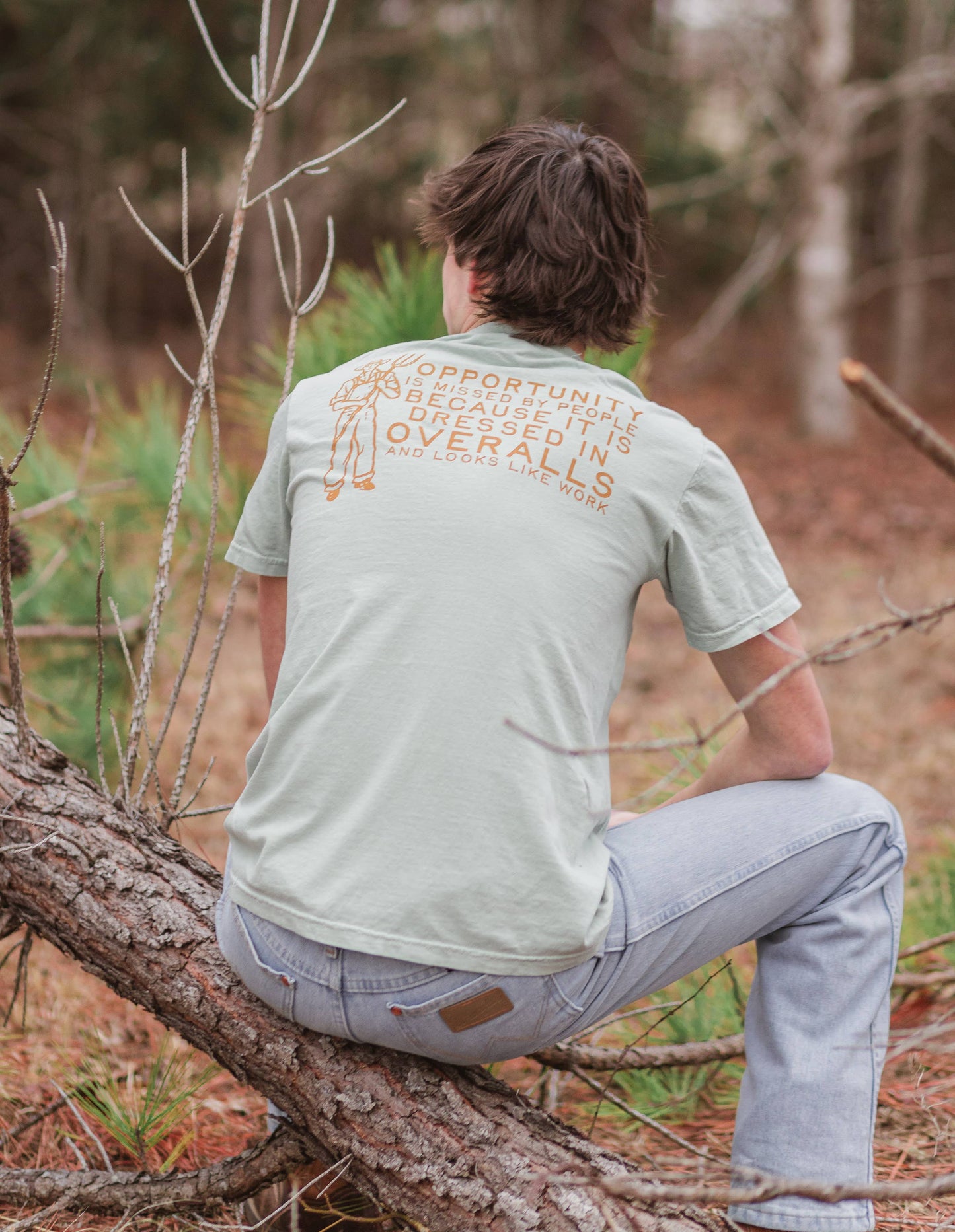 Opportunity and Overalls T-shirt