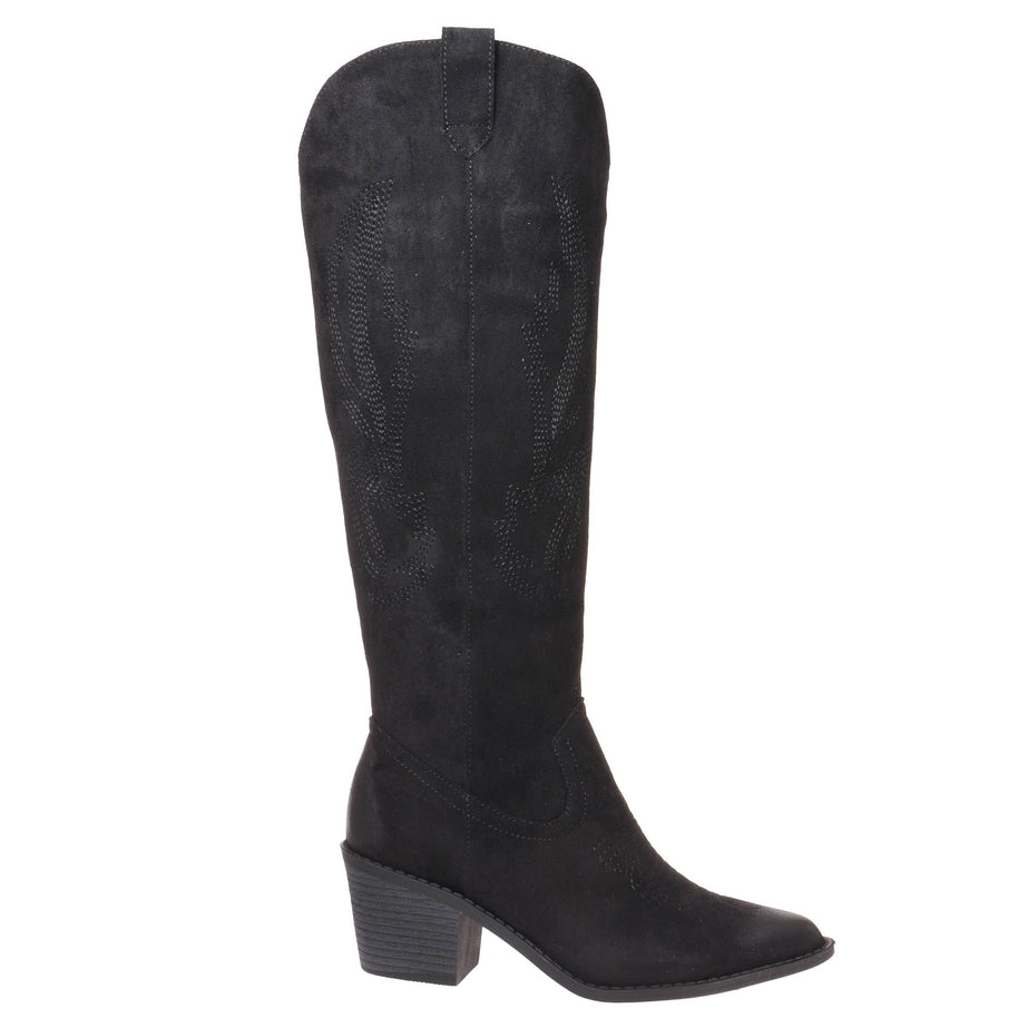 Pierre Dumas Faux Suede Boots
