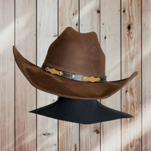 Vegan Suede Cowboy Hat 