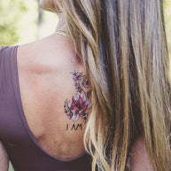 Tiny Intentions I AM Magnolia Tattoo