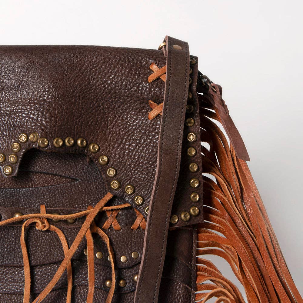 Crossbody Western Leather Bag