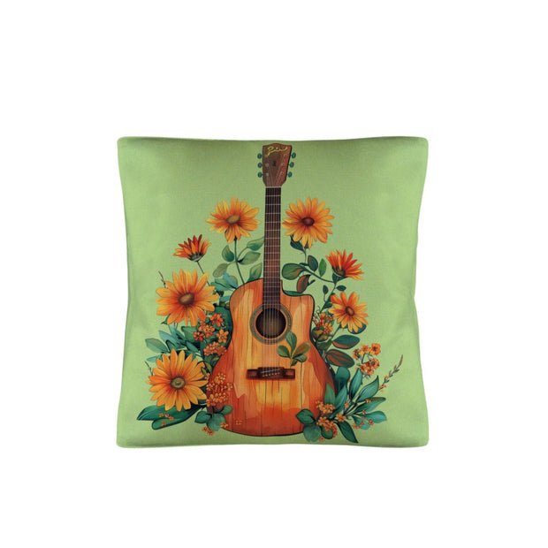 Retro Guitar Pillow