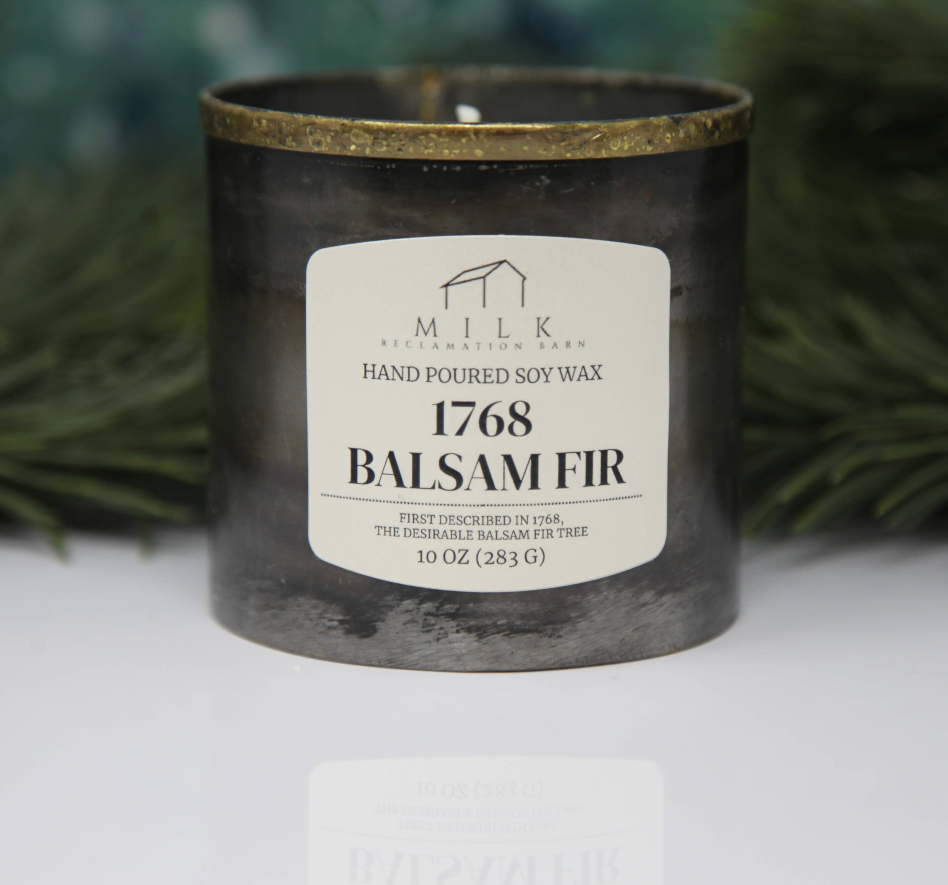 Rustic Barn Metal Candle - 10 oz: Santal & Rosewood