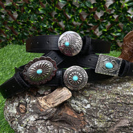 Black Western Kids Belt