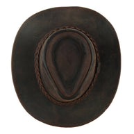 THUNDER Leather Cowboy Hat