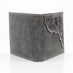 Leather Bifold Tooled Wallet