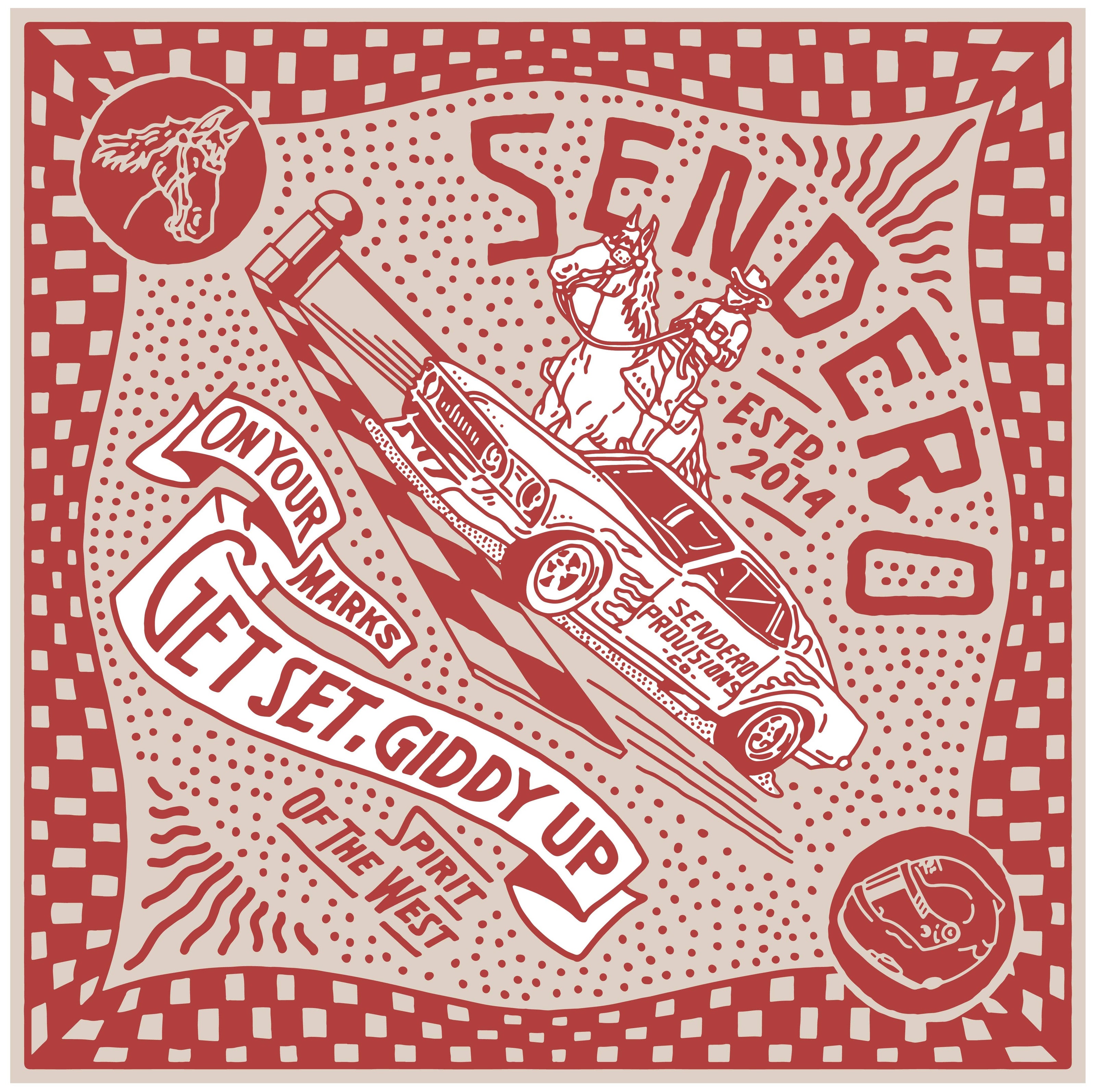 Sendero Giddy Up Bandana