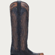 Corral Honey Feather Snip Toe Boot