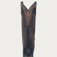 Corral Honey Feather Snip Toe Boot