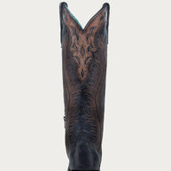 Corral Honey Feather Snip Toe Boot