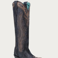 Corral Honey Feather Snip Toe Boot
