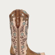 Corral Honey Embroidered Horseshoe Boots
