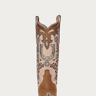 Corral Honey Embroidered Horseshoe Boots