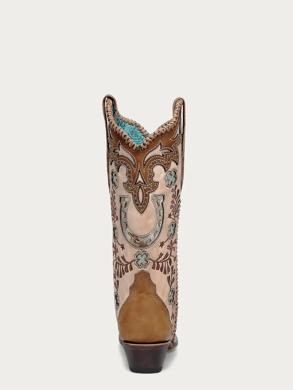 Corral Honey Embroidered Horseshoe Boots