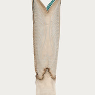Corral Bone Embroiderey & Metallic Welt Tall Boot
