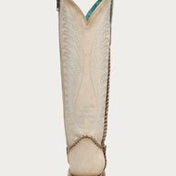 Corral Bone Embroiderey & Metallic Welt Tall Boot