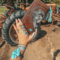 The Heart Throb Wallet a Haute Southern Hyde by Beth Marie Exclusive