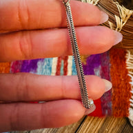 Handcrafted Sterling Silver & Turquoise Drop Pendant