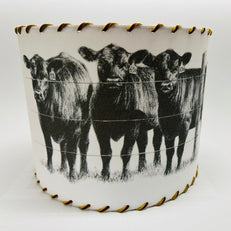 Angus Cattle Herd Lampshade