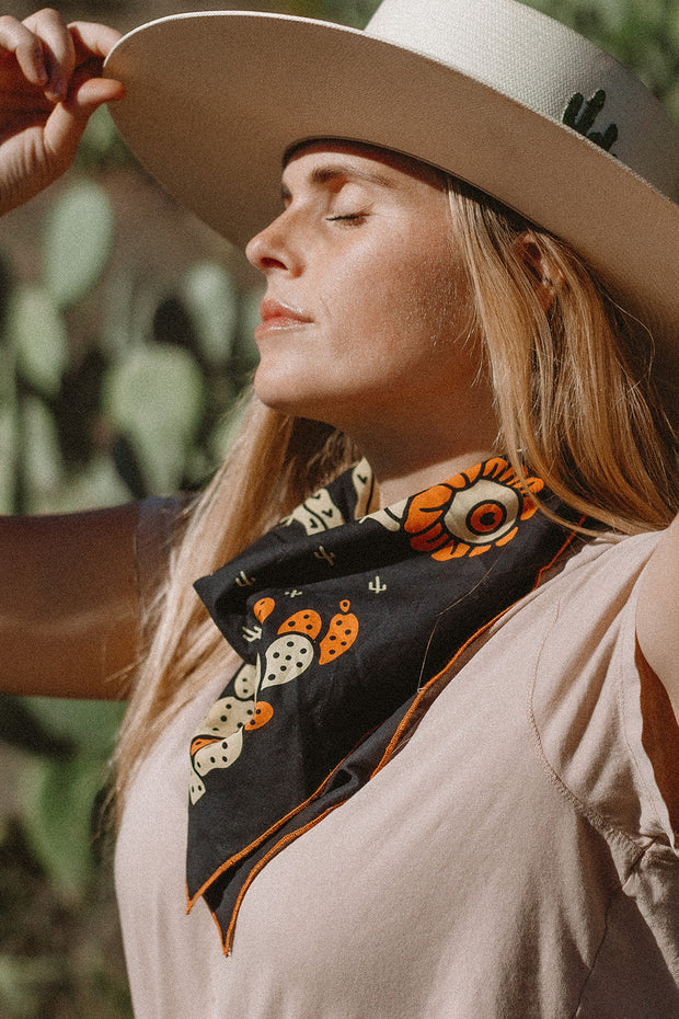 "Cactus Dream" Organic Bandana