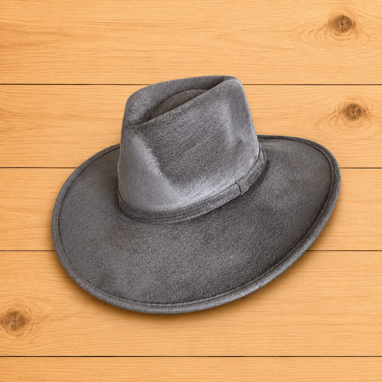 Faux Suede Billy Hat 