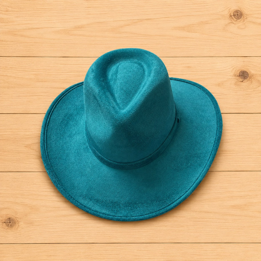 Faux Suede Billy Hat 