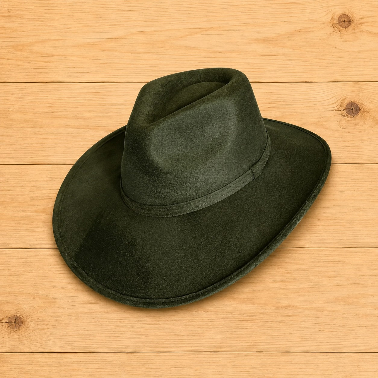 Faux Suede Billy Hat 