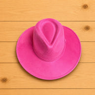 Faux Suede Billy Hat 