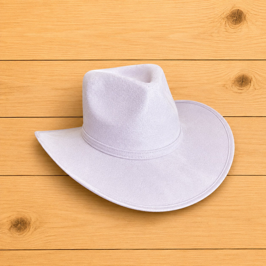 Faux Suede Billy Hat 