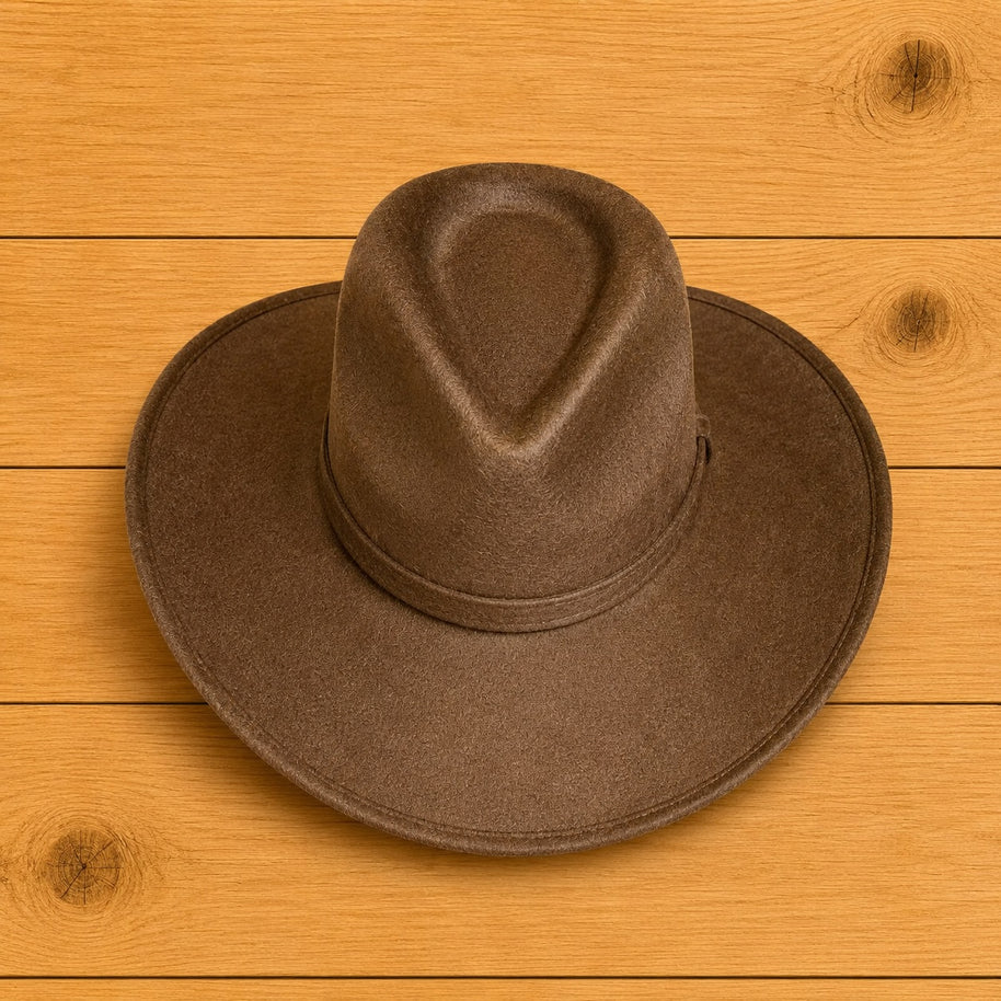 Faux Suede Billy Hat 