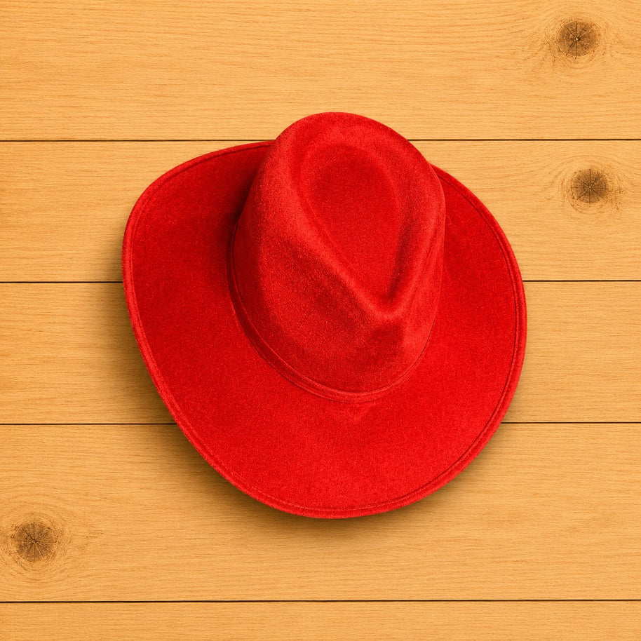 Faux Suede Billy Hat 