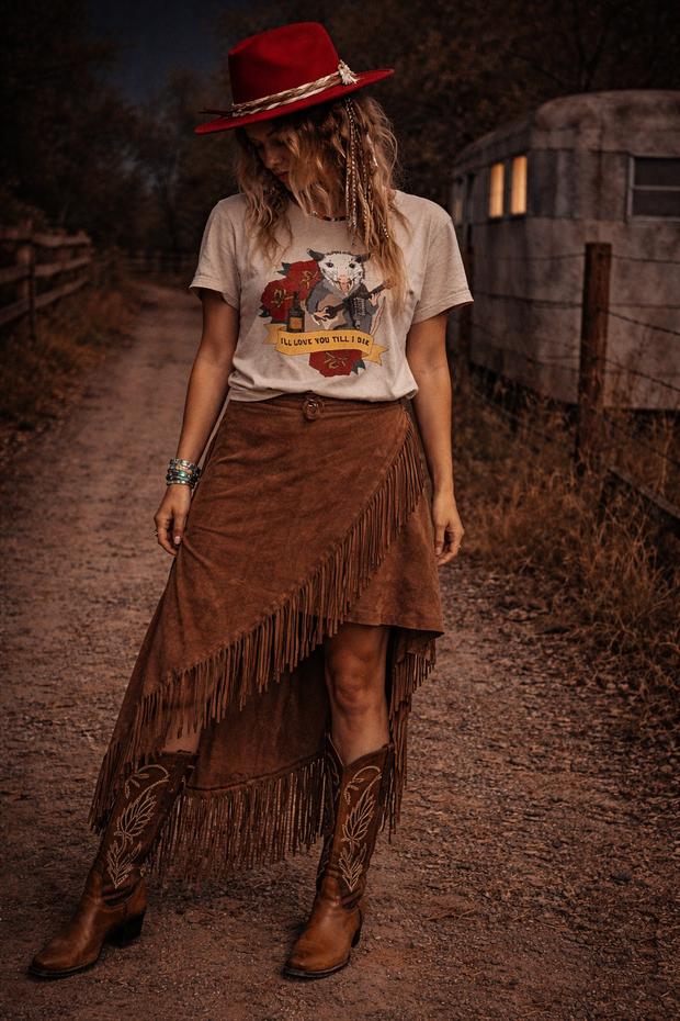 George Jones Boxy Crop Top