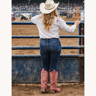 Orren Raspberry Cowgirl Boot