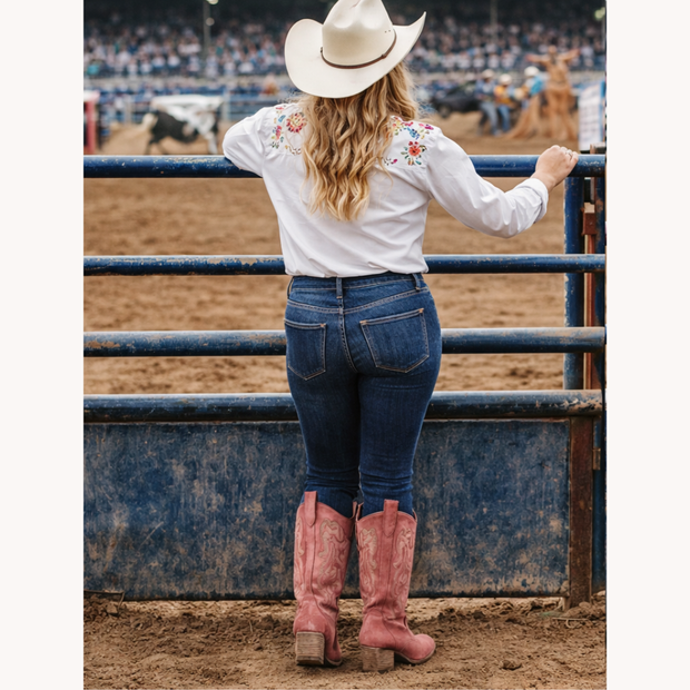 Orren Raspberry Cowgirl Boot