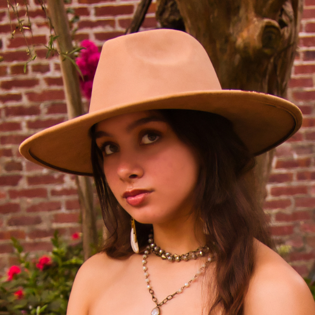 Vegan Suede Rancher Hat
