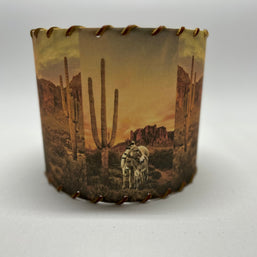 Desert Burros Lampshade 6-inch XSmall