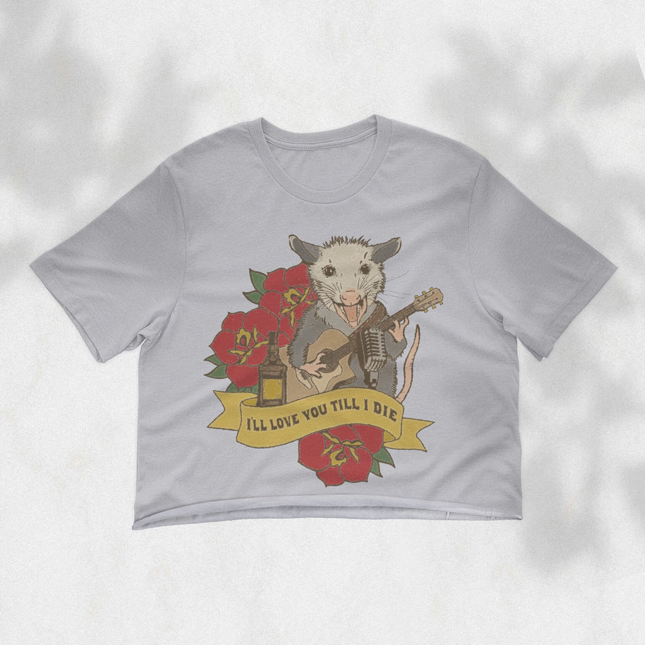 George Jones Possum Shirt, Crop & Regular