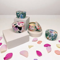 Small Tin Candles - Great for next to bath or small spaces!