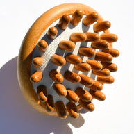 Bamboo Stimulating Scalp Massager