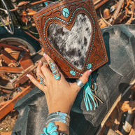 The Heart Throb Wallet a Haute Southern Hyde by Beth Marie Exclusive